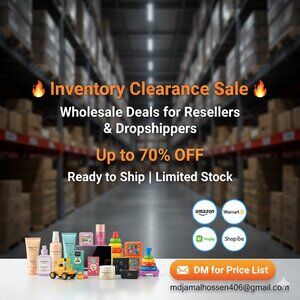 Wholesale Inventory Clearance – Health, Beauty, Toys & More. Bulk Discount!